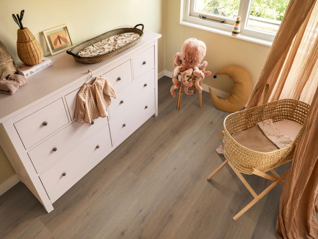 Ambiant Vivero Smoky pvc vloer in een interieur