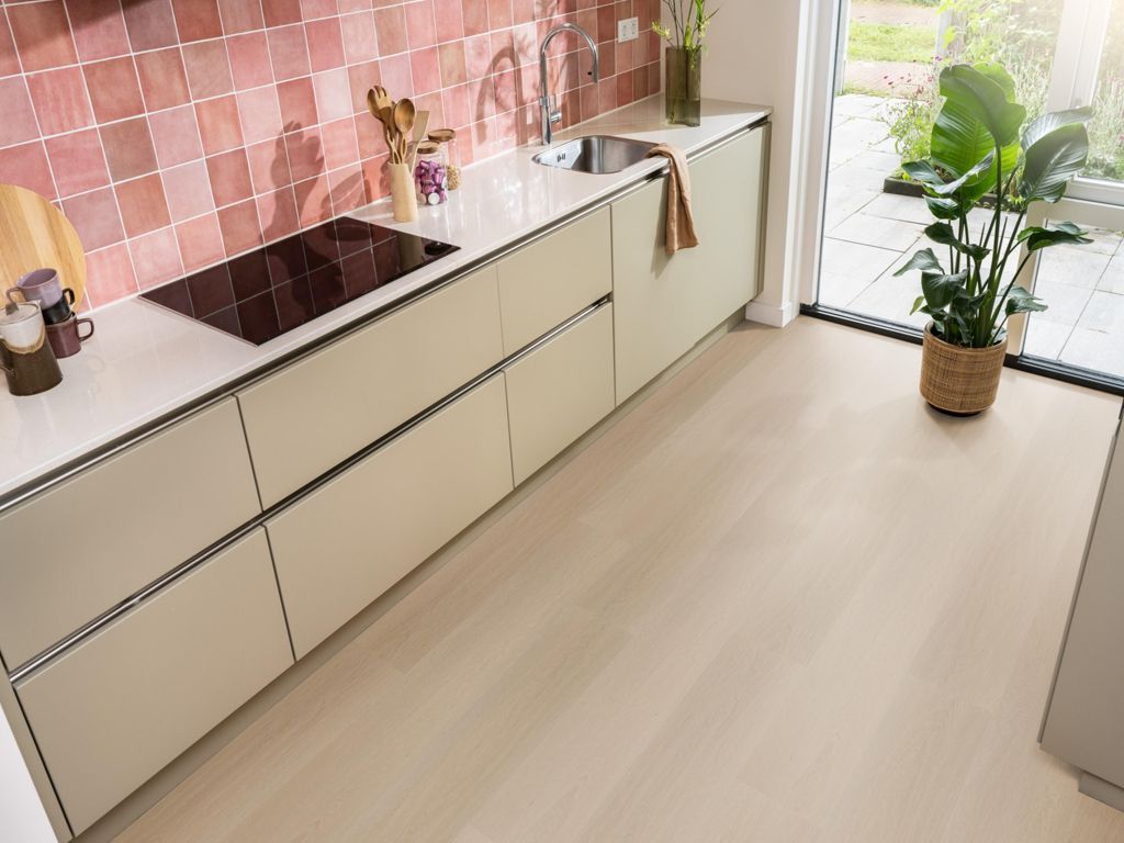 Ambiant Estino Natural oak pvc vloer in een interieur