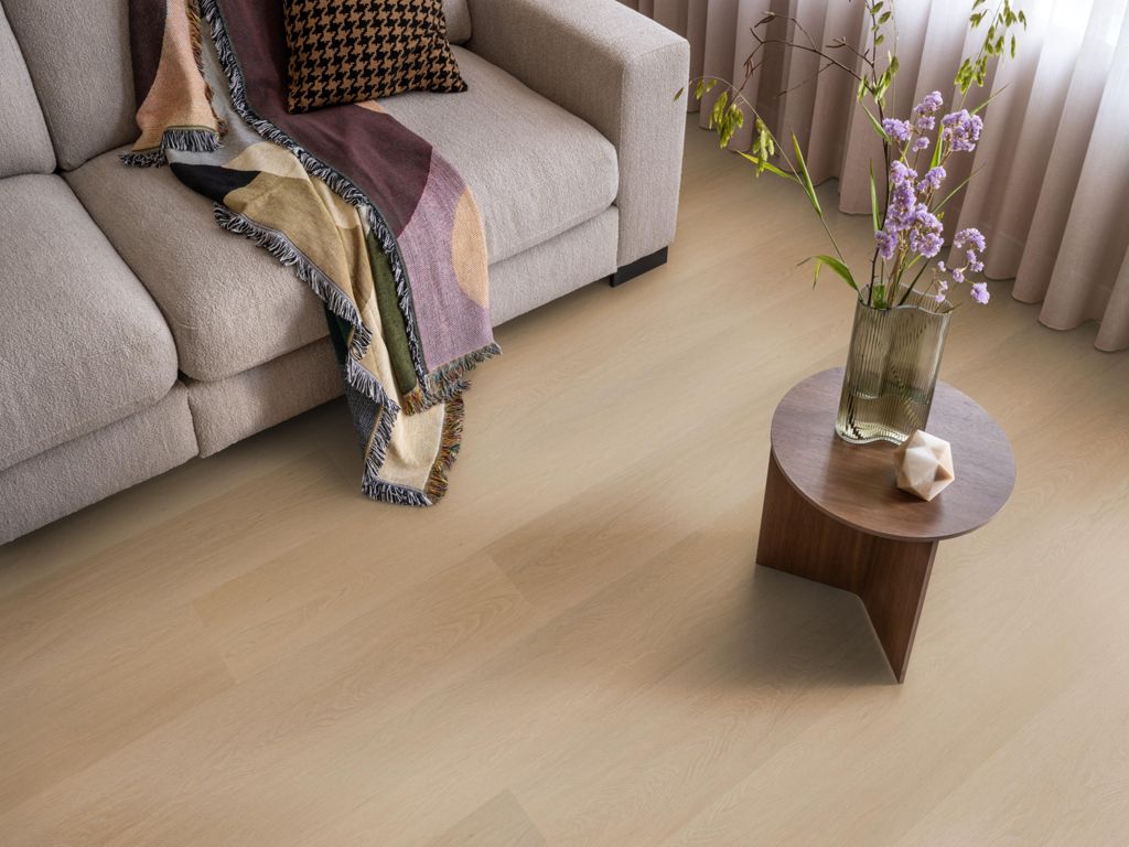 Ambiant Estino Dark oak pvc vloer in een interieur