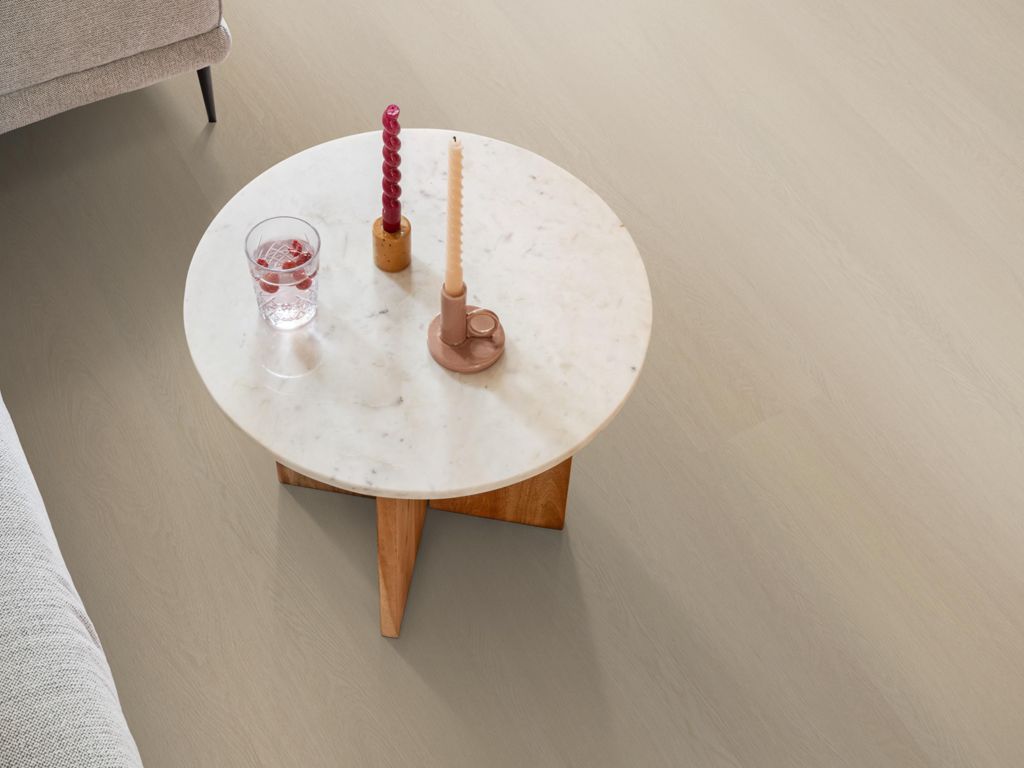 Ambiant Estino Beige pvc vloer in een interieur