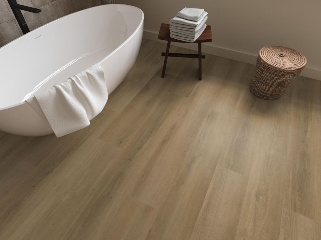 Ambiant Espero Dark oak pvc vloer in een interieur