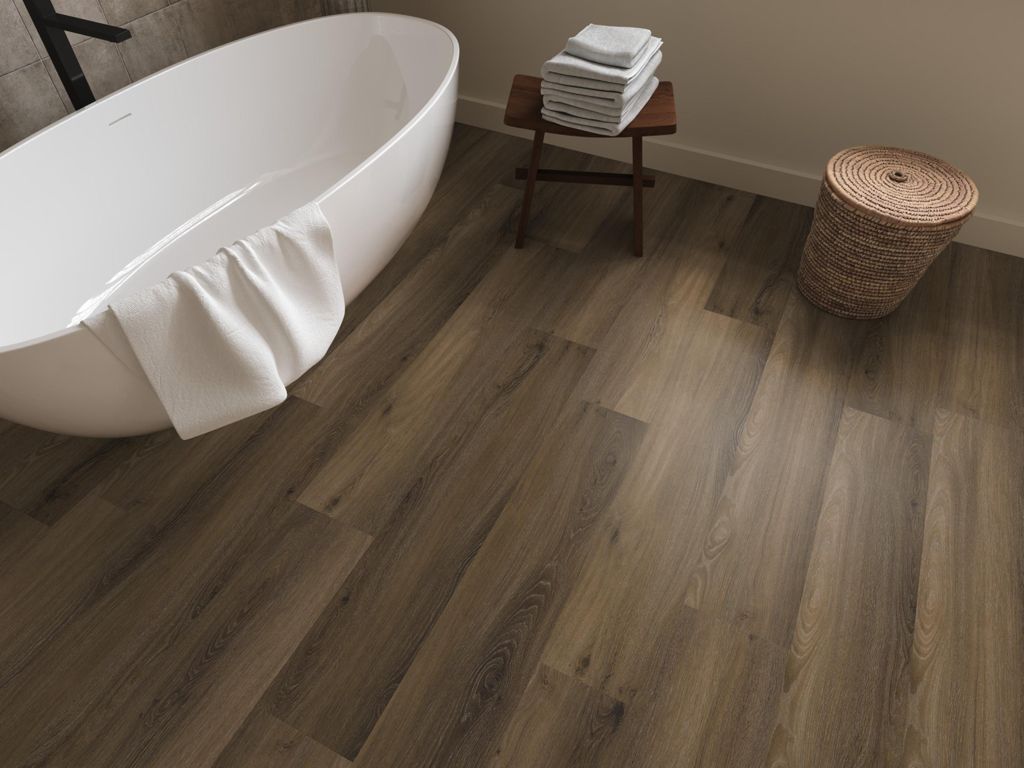 Ambiant Avanto Warm brown pvc vloer in een interieur