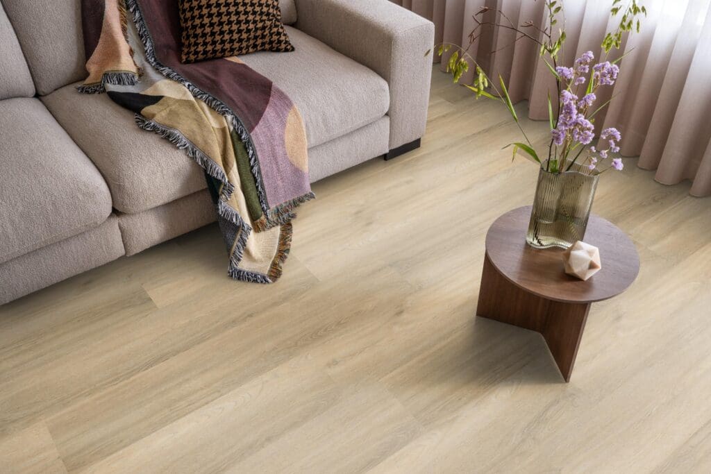Ambiant Avanto Beige pvc vloer in een interieur