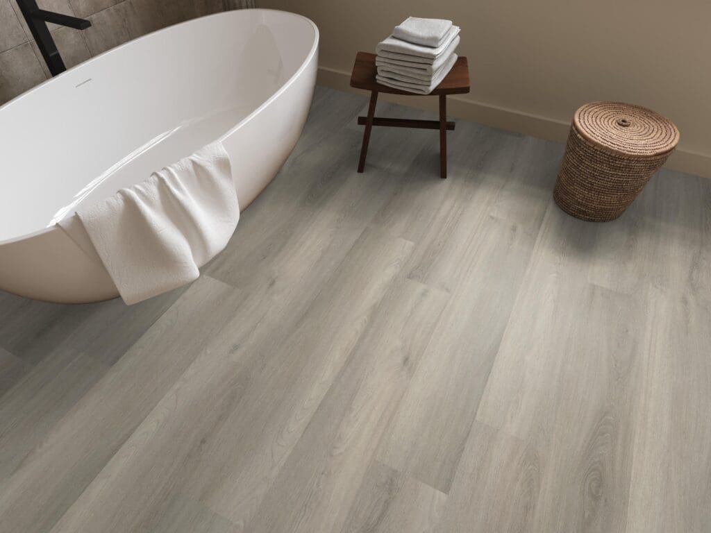 Ambiant Avanto Light grey pvc vloer in een interieur