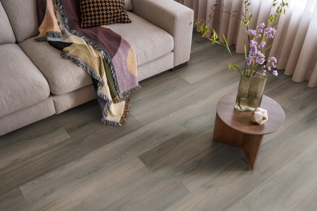 Ambiant Avanto Dark grey pvc vloer in een interieur